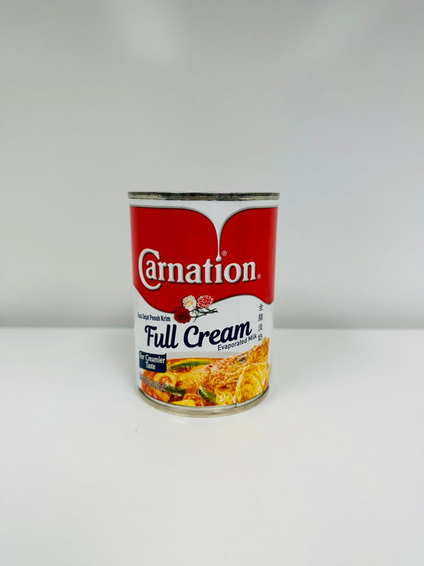 CARNATION EVAPORATED FULL CREAM 390G