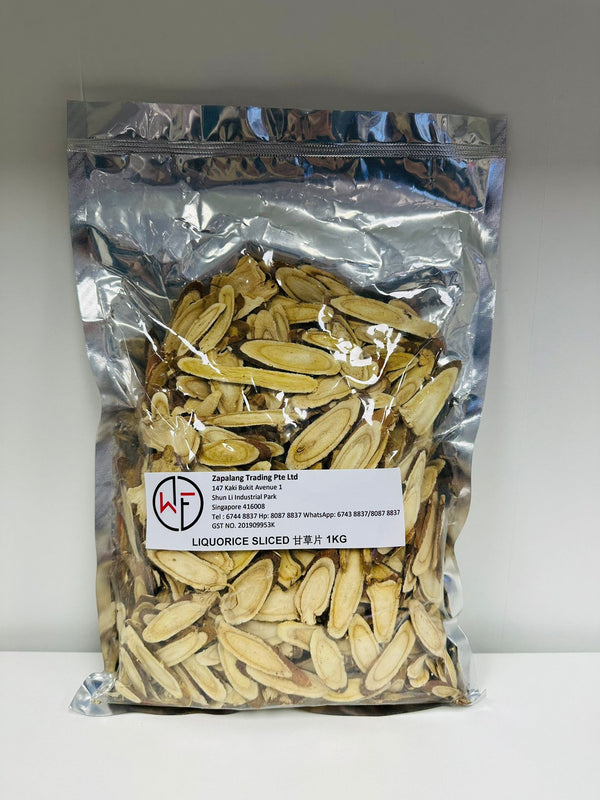 LIQUORICE SLICED 1KG