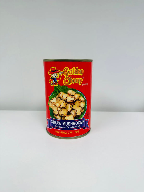 STRAW MUSHROOM CUT 425G